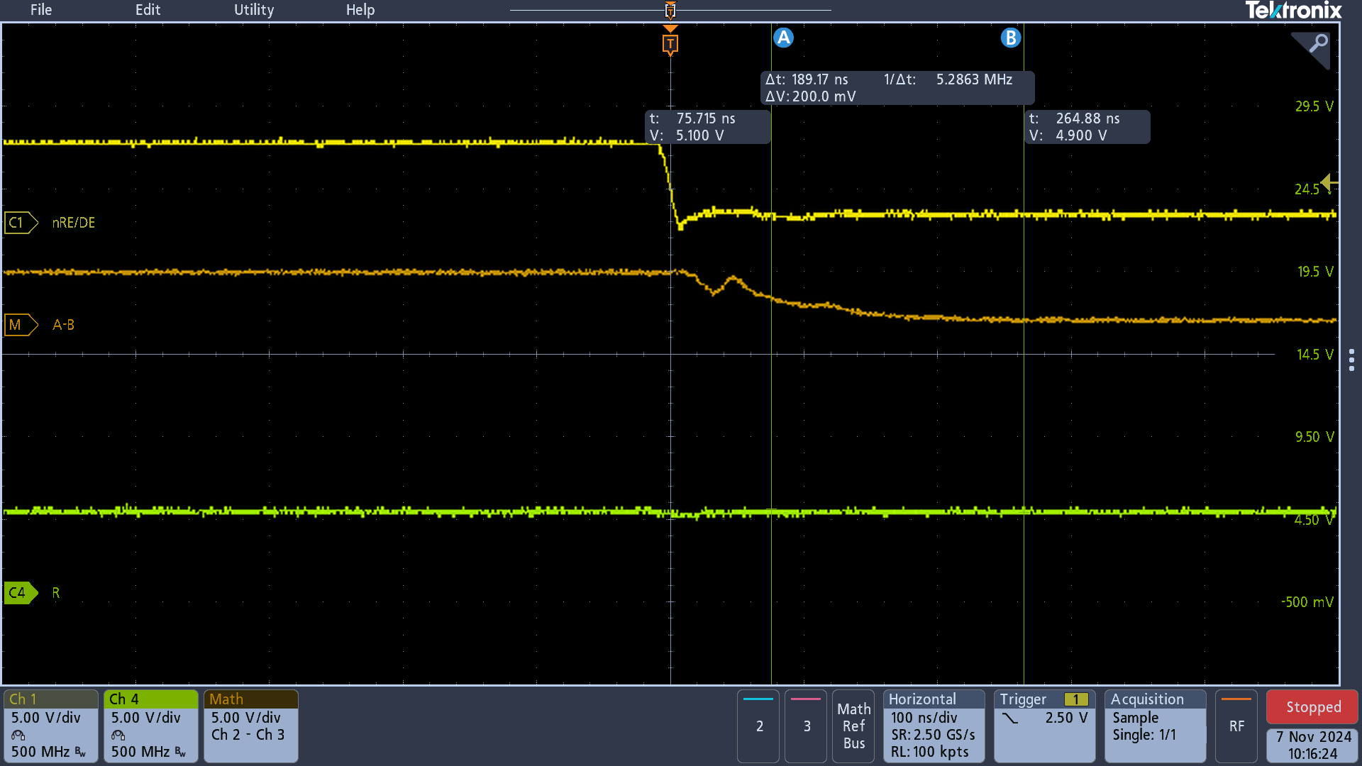  THVD1400 1000pF TXD 高電平