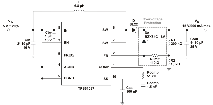 TPS61087 typ_app2_lvs821.gif
