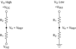 TLV1811 TLV1821 TLV1812 TLV1822 TLV1814 TLV1824 同相配置電阻器網(wǎng)絡(luò)