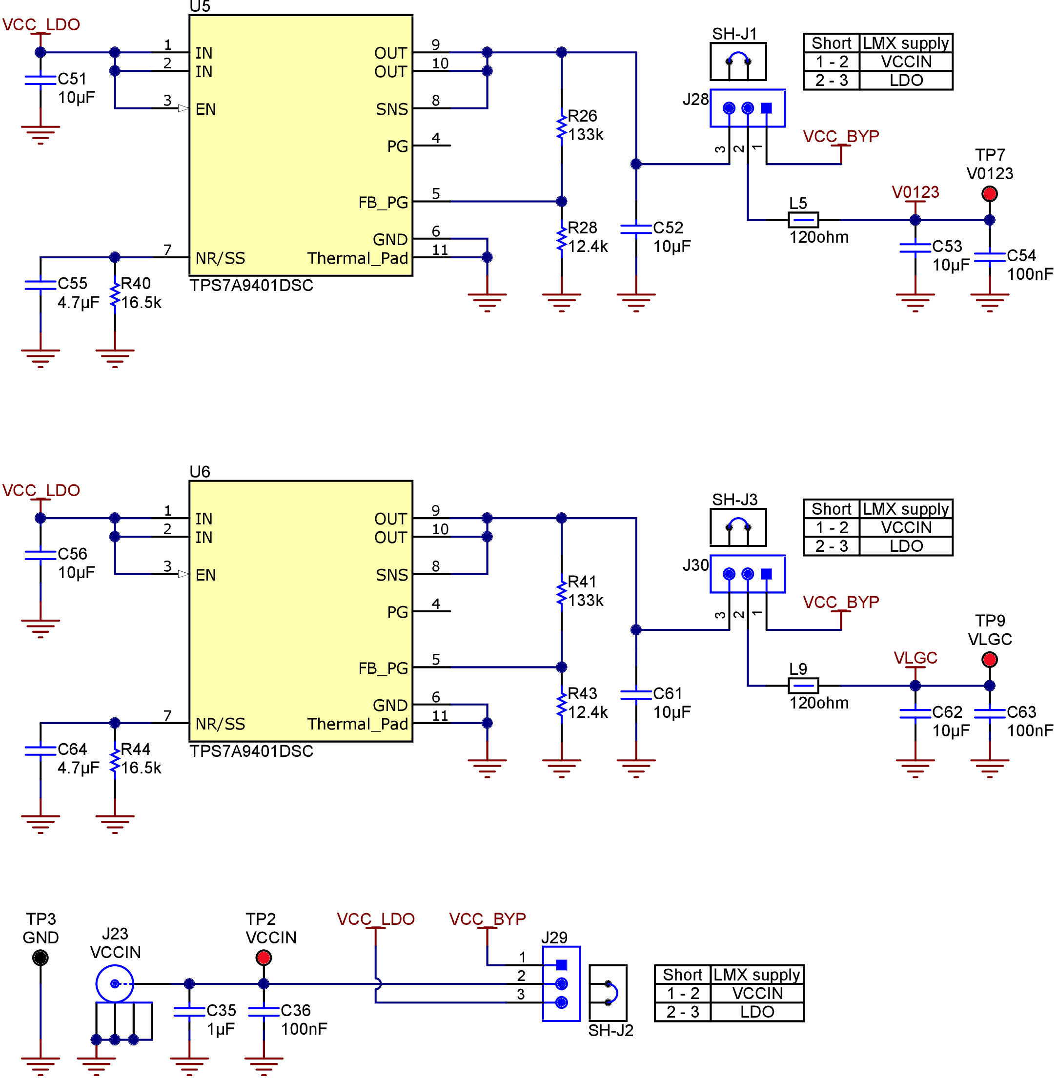 LMX1205EVM 電源