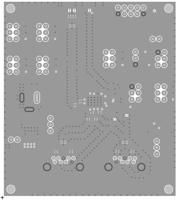 TUSB521Q1-EVM TUSB521Q1-EVM PCB 第 2 層（接地）