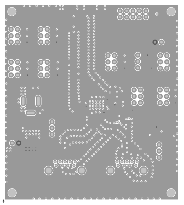 TUSB521Q1-EVM TUSB521Q1-EVM PCB 第 3 層（電源）