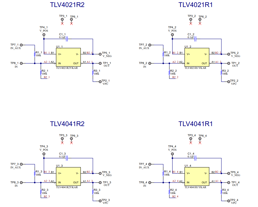 TLV4021-41EVM TLV40x1EVM Altium 原理圖