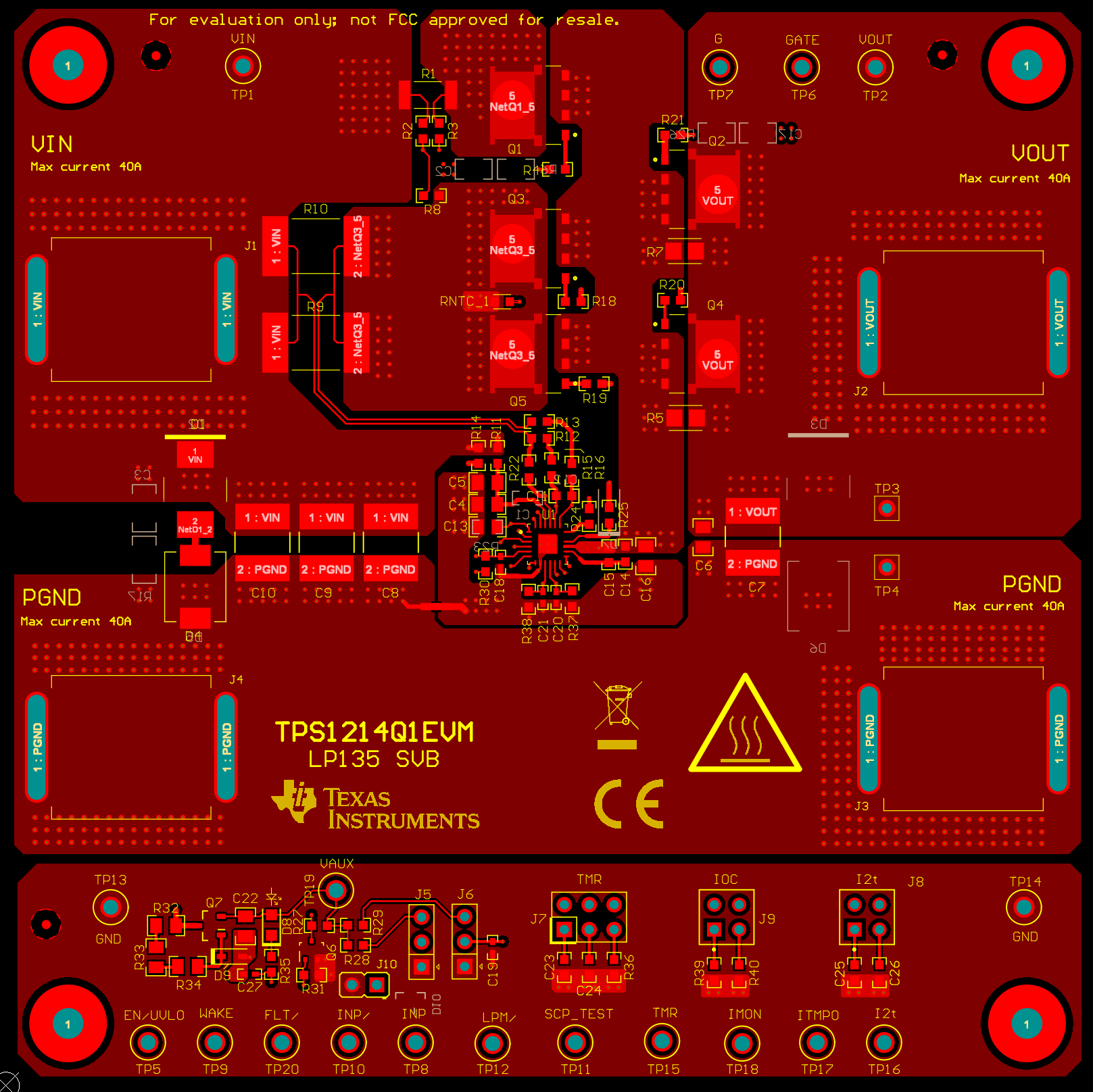 TPS1214Q1EVM 頂層