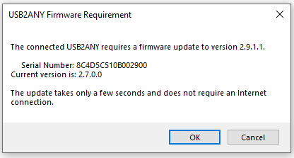 LMX1205MSEVM 固件更新請求