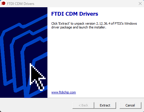 AFE10004EVM FTDI USB 驅(qū)動程序